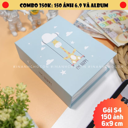 Gói in ảnh S4 - Gói 150 ảnh 6.9 và album